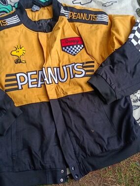 Peanuts Woodstock Colorblock Kids Jacket - Yellow & Black